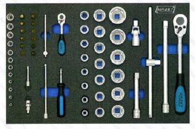 HAZET Werkzeug-Sortiment 56 tlg. 163-29/56SA